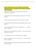 Florida Traffic School Online &lpar;4-Hour BDI&rpar; Exam &lpar;Latest Update&NewLine;2026&vert;2027&rpar; With Correct Detailed Answers &vert;Solutions &vert;Already A&plus;&NewLine;Graded &lpar;100&percnt; Pass&rpar;
