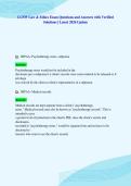 LCSW Law & Ethics Exam Questions and Answers with Verified&NewLine;Solutions &vert; Latest 2026 Update&NewLine;