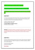 NR511 CEA Exam Study Guide &vert; Complete Practice Questions & Verified Answers &lpar;2026&ndash;2027 Update&rpar; &vert; Chamberlain University Advanced Practice Nursing