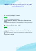 LCSW Study Guide of Theories Questions and Answers with Verified&NewLine;Solutions &vert; Latest 2026 Update