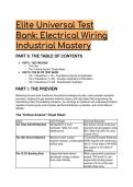 2026&sol;2027 S-Tier Universal Test Bank&colon; Electrical Wiring Industrial Mastery &vert; NEC & IEEE 1584-2018 Compliant