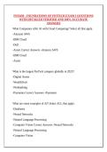FIN3450 - FOUNDATIONS OF FINTECH EXAM 1 QUESTIONS WITH DETAILED VERIFIED AND 100&percnt; ACCURATE ANSWERS