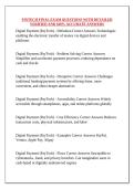 FINTECH FINAL EXAM QUESTIONS WITH DETAILED VERIFIED AND 100&percnt; ACCURATE ANSWERS