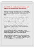 WGU C810 Health Records & Documentation &lpar;1&rpar; Exam&NewLine;questions and answers Graded A&plus;&vert;latest update&NewLine;Which record review process is ongoing while a patient is in a healthcare facility&NewLine;to ensure that documentation requirements are met&quest; &vert; A&period; Qualitative analys