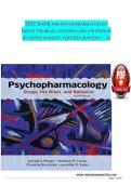 Test Bank for Psychopharmacology&colon; Drugs&comma; the Brain&comma; and Behavior&comma; 4th Edition &vert; Complete Chapters 1&ndash;20