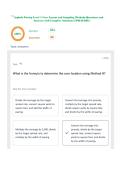 Asphalt Paving Level 1 Core Layout and Sampling Methods Questions and Answers with Complete Solutions UPDATED&excl;&excl;&excl;&period;