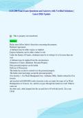 LGS 200 Final Exam Questions and Answers with Verified Solutions &vert;&NewLine;Latest 2026 Update