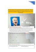 ATI RN Pediatric 2026 Questions and Answers &vert; Ultimate Study Guide &vert; &NewLine;Proctored Exam