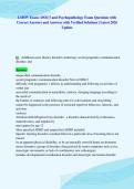 LMSW Exam&colon; DSM 5 and Psychopathology Exam Questions with&NewLine;Correct Answers and Answers with Verified Solutions &vert; Latest 2026&NewLine;Update