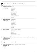 Medical Interpreter Certification Guide &sol; Score 100&percnt; &sol; 2025-2026 Update &sol; CCHI & NBCMI Written Exam Prep&NewLine;&NewLine;