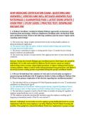 AHIP MEDICARE CERTIFICATION EXAM&ndash; QUESTIONS AND &NewLine;ANSWERS &vert; VERIFIED AND WELL DETAILED ANSWERS PLUS &NewLine;RATIONALES &vert; GUARANTEED PASS &vert; LATEST EXAM UPDATE &vert; &NewLine;EXAM PREP &vert; STUDY GUIDE &vert; PRACTICE TEST&vert; DOWNLOAD &NewLine;INSTANT PDF 
