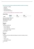 EDCO 735 QUIZ 2&colon; BASICS OF STATISTICS &vert; QUESTIONS AND ANSWERS &vert; 2026 UPDATE &vert; 100&percnt; CORRECT&period;