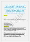 NUR 112 EXAM 1&comma;2&comma; 3&comma; 4&comma; AND 5 PRACTICE PACKAGE DEAL 2026&sol;2027