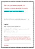 AMPP CIP Level 1 Exam Study Guide &vert; Complete Coating Inspector Practice Questions & Verified Answers &lpar;2026&ndash;2027 Update&rpar;