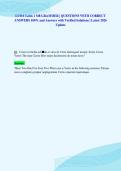 LUOA Latin 1 M8 GRAMMER &vert; QUESTIONS WITH CORRECT&NewLine;ANSWERS 100&percnt; and Answers with Verified Solutions &vert; Latest 2026&NewLine;Update