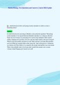 Marine Biology Test Questions and Answers &vert; Latest 2026 Update