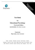 Test Bank for Educational Psychology&comma; 14th edition by Anita Woolfolk
