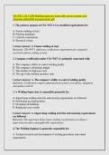 CSA W47&period;1-09 &sol; CWB Welding Supervisor Exam with correct answers and &NewLine;rationales 2026&sol;2027 version&sol;instant pdf CSA W47&period;1-09 &sol; CWB Welding Supervisor Exam with correct answers and &NewLine;rationales 2026&sol;2027 version&sol;instant pdf 