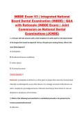 INBDE Exam V3 &vert; Integrated National &NewLine;Board Dental Examination &lpar;INBDE&rpar; &vert; Q&A &NewLine;with Rationale &lpar;INBDE Exam&rpar; &vert; Joint &NewLine;Commission on National Dental &NewLine;Examinations &lpar;JCNDE&rpar; 