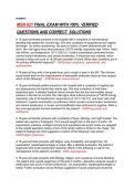 MSN 621 Final Exam &vert; Advanced Nursing Practice &vert; Complete Practice Questions with Verified Answers and Exam Review