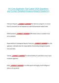 NJ Core Applicator Test Latest 2026 Questions &NewLine;and Correct Detailed Answers Already Graded A&plus;