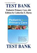 Test Bank for Pediatric Primary Care&comma; 6th Edition by Dawn Lee Garzon Maaks&comma; &NewLine;Catherine E&period; Burns &comma; Ardys M&period; Dunn