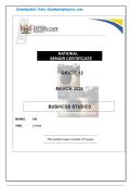 Test &lpar;elaborations&rpar; Business Studies 