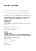 AINS 101 Exam Prep Latest &lpar;2026&sol;2027&rpar; Verified Answers by Experts