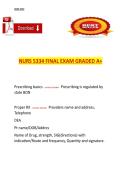 NURS 5334 Final Exam &vert; Complete Exam Questions and Answers &vert; Comprehensive Study Guide&NewLine;&NewLine;