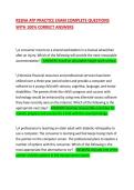 RESNA ATP PRACTICE EXAM COMPLETE QUESTIONS WITH 100&percnt; CORRECT ANSWERS