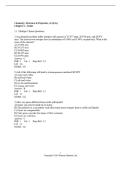 Test Bank for Chemistry&colon; Structure and Properties  Chemistry&colon; Structure and Properties 