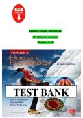 test bank for vanders human physiology 15th edition by widmaier Chapter 1 to 19