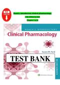 Roach s introductory clinical pharmacology&NewLine;11th edition by ford&NewLine;Chapter 1 to 54