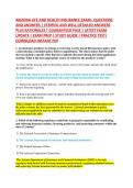 ARIZONA LIFE AND HEALTH INSURANCE EXAM&ndash; QUESTIONS &NewLine;AND ANSWERS &vert; VERIFIED AND WELL DETAILED ANSWERS &NewLine;PLUS RATIONALES &vert; GUARANTEED PASS &vert; LATEST EXAM &NewLine;UPDATE &vert; EXAM PREP &vert; STUDY GUIDE &vert; PRACTICE TEST&vert; &NewLine;DOWNLOAD INSTANT PDF 