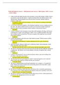 NUR 203 Pediatrics Exam 2 &ndash; Full Questions and Answers &vert; 2026 Update &vert; 100&percnt; Correct &ndash; Fortis College&period;