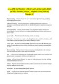 AMA DMI Certification v&period;9 Exam with all Correct & 100&percnt; Verified Answers &vert;Actual Complete Exam &vert;Already Graded A&plus;