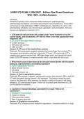 NURS 572 EXAM 1 2026&sol;2027 - Edition Real Exam&vert;Questions &NewLine;With 100&percnt; verified Answers