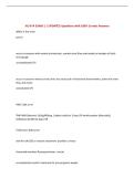 NU 674 EXAM 1 &vert; UPDATED Questions with 100&percnt; Correct Answers&NewLine;