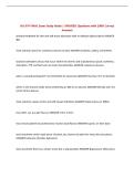 NU 674 FINAL Exam Study Guide &vert; UPDATED Questions with 100&percnt; Correct Answers&NewLine;