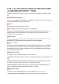 SOCE&lowbar;Exam with all correct answers verified and graded A plus for a guaranteed pass&period;
