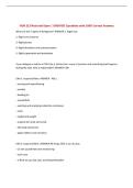 NUR 213 final unit Exam &vert; UPDATED Questions with 100&percnt; Correct Answers&NewLine;