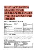 2026&sol;2027 S-Tier North Carolina Motor Vehicle Damage Appraiser Exam Prep&colon; Elite 21&plus; Question Test Bank & Regulatory Cheat Sheet