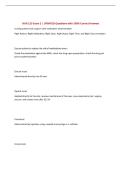NUR 213 Exam 2 &vert; UPDATED Questions with 100&percnt; Correct Answers&NewLine;