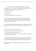 NUR 213 Test &num;4 &vert; UPDATED Questions with 100&percnt; Correct Answers&NewLine;
