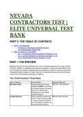 2026&sol;2027 Nevada Contractors Business & Law Exam  &vert; S-Tier Elite Test Bank &lpar;22&plus; Complex Scenarios&comma; NRS 624 & NRS 338&rpar;