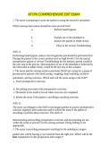 ATI PN Comprehensive Exit Exam Questions&comma; Answers and Rationales 2027&NewLine;