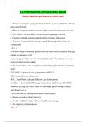 ATI PN Maternity Proctored Exam Questions&comma; Answers and Rationales 2027