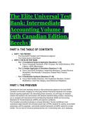 2026&sol;2027 S-TIER TEST BANK&colon; Intermediate Accounting Vol 1 &lpar;9th Canadian Ed&comma; Beechy&rpar; - Ultimate IFRS vs ASPE Mastery Guide