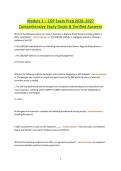 Module 2 &ndash; CGP Exam Prep 2026&ndash;2027 Comprehensive Study Guide & Verified Answers