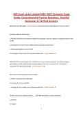 QSP Exam Latest Update 2026&ndash;2027 Complete Study Guide&comma; Comprehensive Practice Questions & Detailed Answer Explanations